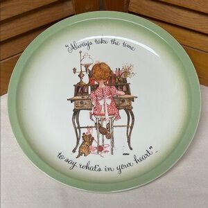 Vintage 1972 Holly Hobbie Collector’s Plate